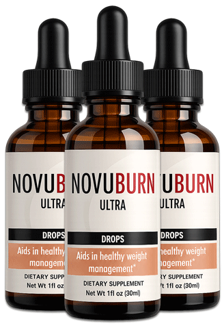 Novuburn Ultra Drops bottles
